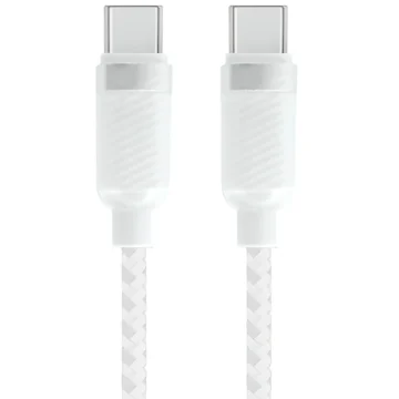 Cabo Ecopower USB-C Macho a USB-C Macho EP-6042 1M - Branco