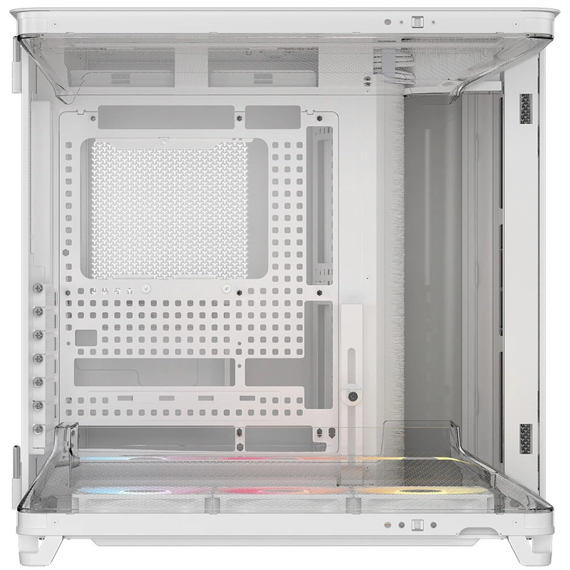Gabinete Gamer Corsair Air 5400 Series CC-9011319-WW Mid Tower 3 Cooler ARGB - Branco - Imagem 2