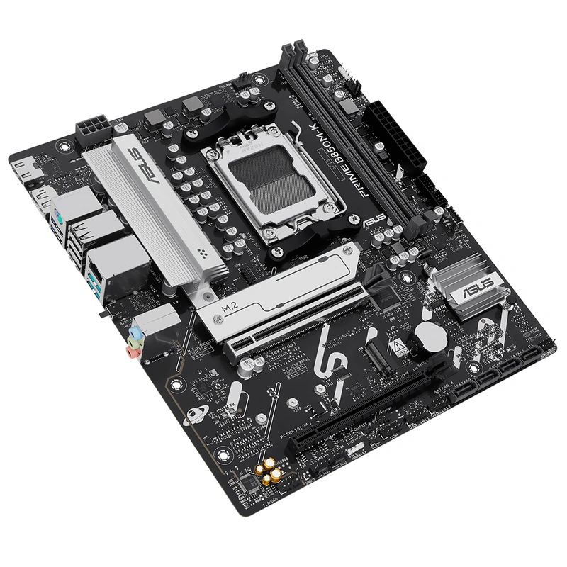 Placa Mãe ASUS Prime B850M-K Socket AM5 DDR5 AMD B850 Micro ATX - Imagem 3