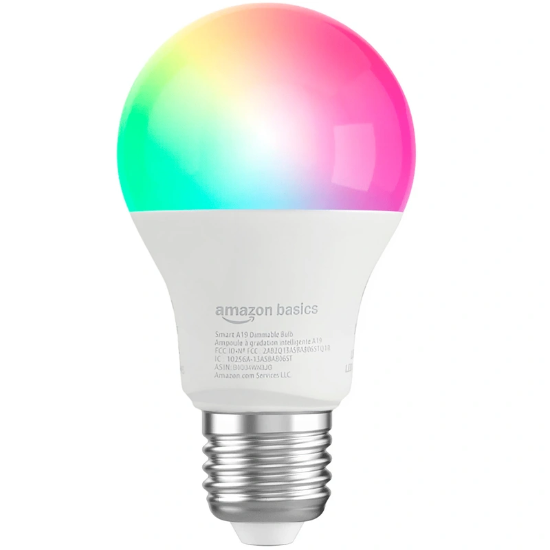 Lâmpada LED Amazon A19 NMB-005(B) Smart Wi-Fi Alexa RGB 9W 110V - Imagem 2