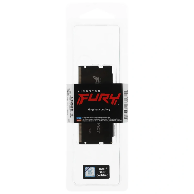 Memória RAM para Notebook Kingston Fury Impact DDR5 16GB 6400MHz - Preto (KF564S38IB-16) - Imagem 3