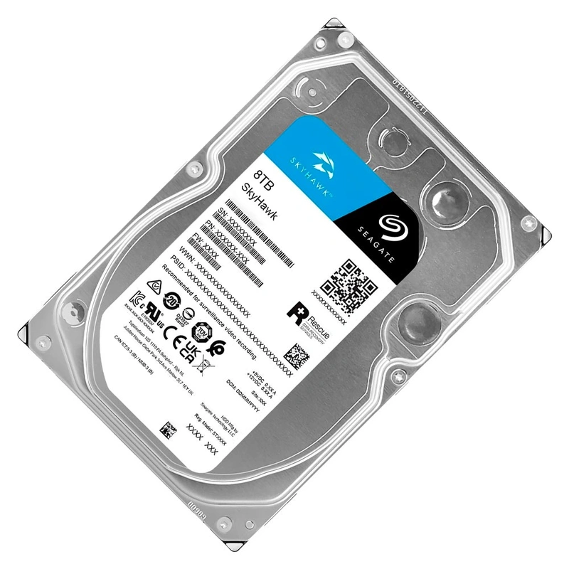 HD Seagate 8TB SkyHawk AI Surveillance 3.5 SATA 6Gb/s ST8000VE001 - Imagem 2