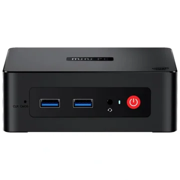 Mini PC Beelink GK Mini Intel Pentium J5005 de 1.5GHz 8GB de RAM 256GB SSD - Preto