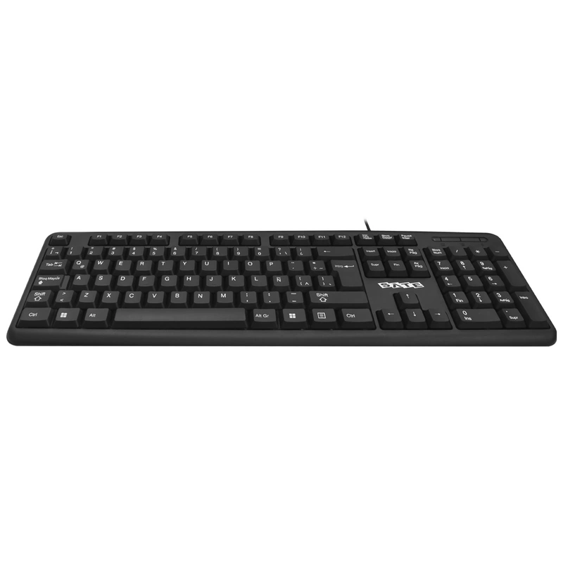 Teclado Satellite AK-952 USB Espanhol - Preto Com fio - Imagem 3
