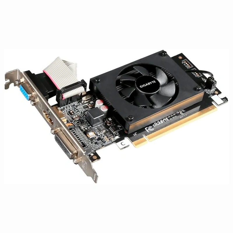Placa de Vídeo Gigabyte Low Profile 2GB GeForce GT710 DDR3 - GV-N710D3-2GL - Imagem 2