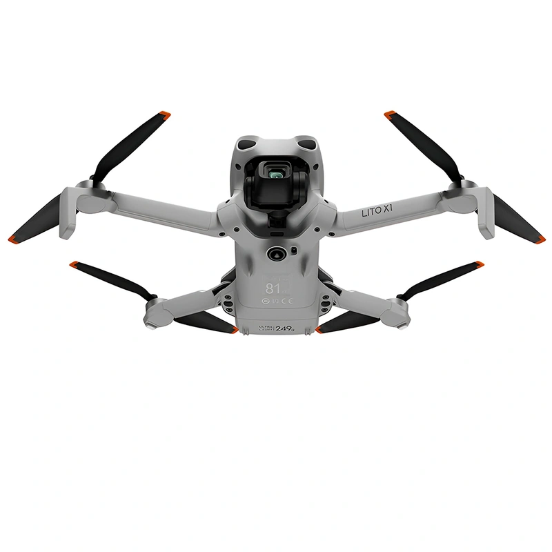 Drone Dji Lito X1 Fly More Combo Plus (DJI RC-2) DJI O4 Cinza - Imagem 2