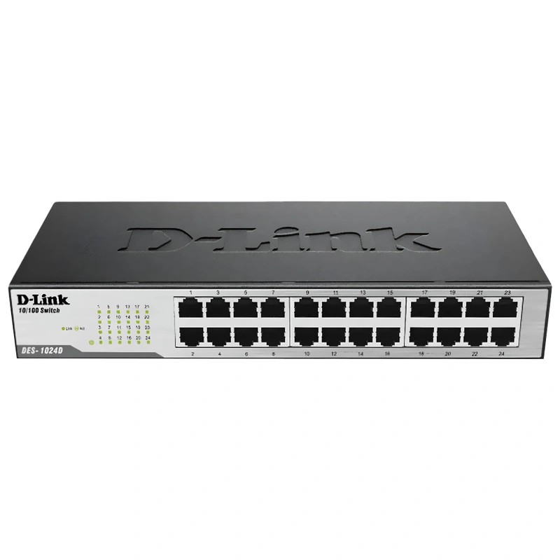 Hub Switch D-Link DES-1024D 24 Portas 10100MBPS