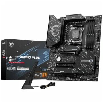 Placa Mãe MSI X870 Gaming Plus Wi-Fi Socket AM5 DDR5 AMD X870 ATX Wi-Fi 7