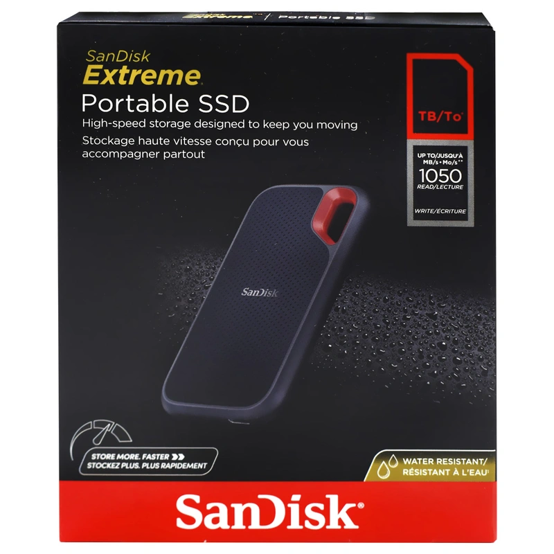SSD Externo SanDisk 500GB Portátil Extreme - Preto (SDSSDE61-500G-G25) - Imagem 3