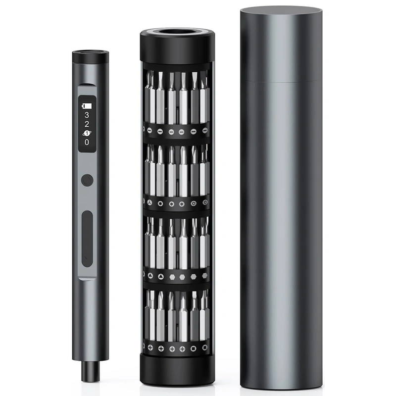 Kit de Ferramentas Satellite A-KS62 Precision Screwdriver Set - Cinza 500 mAh
