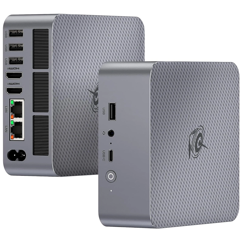 Mini PC Beelink EQI13 Intel Core i5 13500H 2.6GHz 16GB RAM 500GB SSD Win11Pro Milky Cinza - Imagem 3
