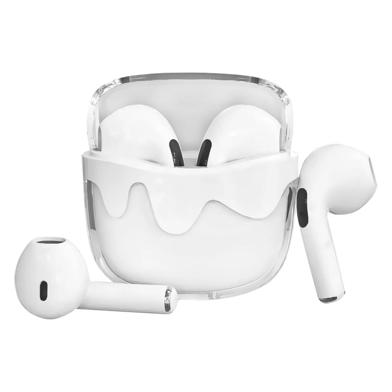 Fone de Ouvido Satellite AE-6202 TWS Earphones Bluetooth - Branco Case: USB-C - Imagem 3