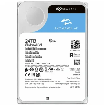 HD Seagate 24TB SkyHawk AI 3.5 SATA 6Gb/s ST24000VE002