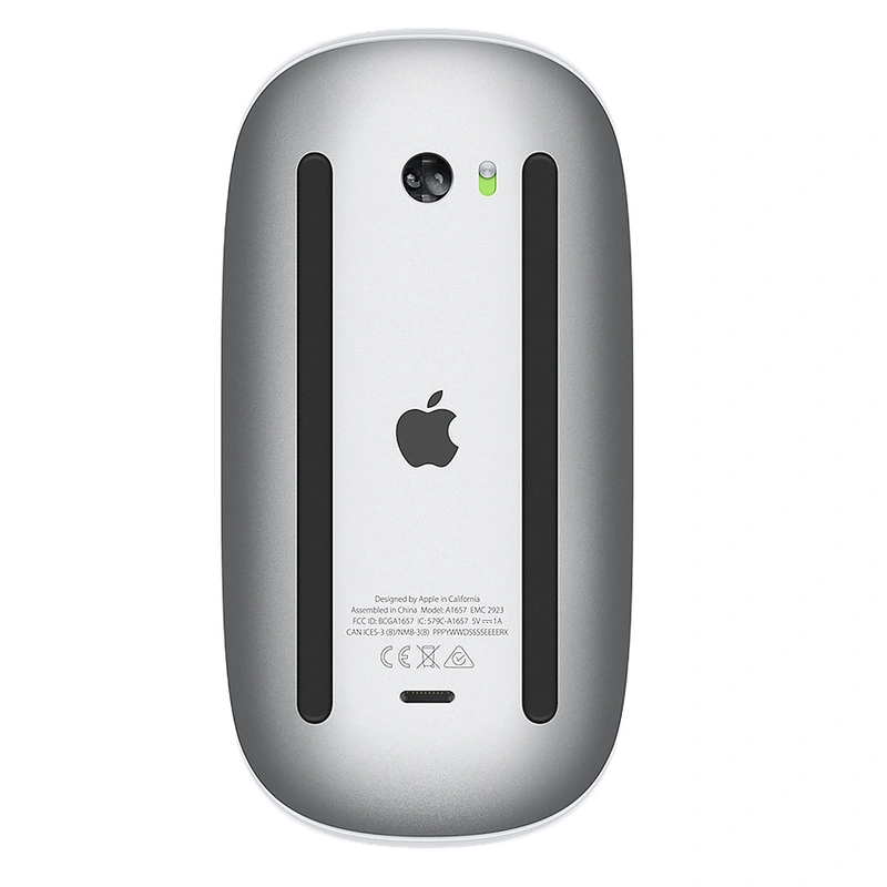 Apple Magic Mouse 2 Wireless Bluetooth - Prata Branco (MLA02ZMA) - Imagem 3