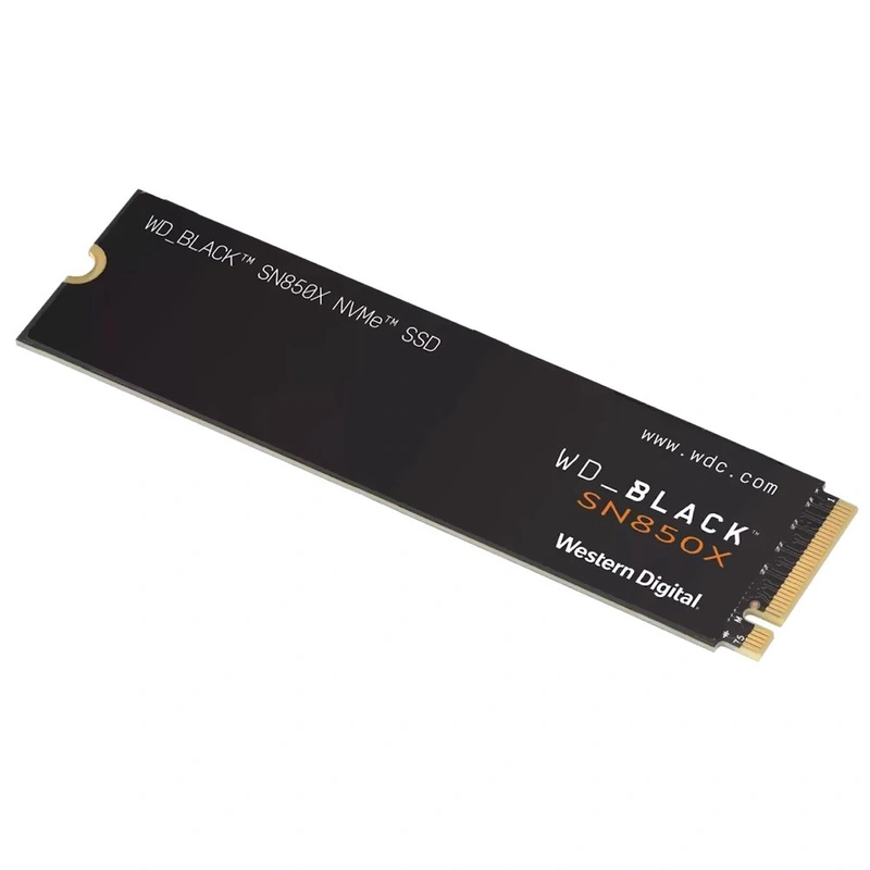 SSD Western Digital M.2 2TB SN850X Black NVMe - WDS200T2X0E-00BCA0 PCIe Gen 4 x4 - Imagem 2