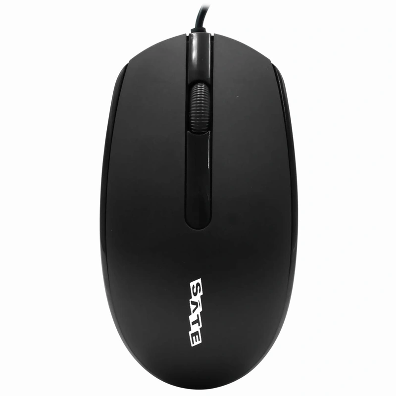 Mouse Satellite A-30 USB - Preto Com fio