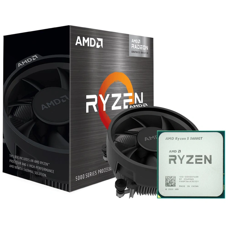 Processador AMD Ryzen 5 5600GT Socket AM4 4.6GHz 19MB 6 núcleos 12 threads