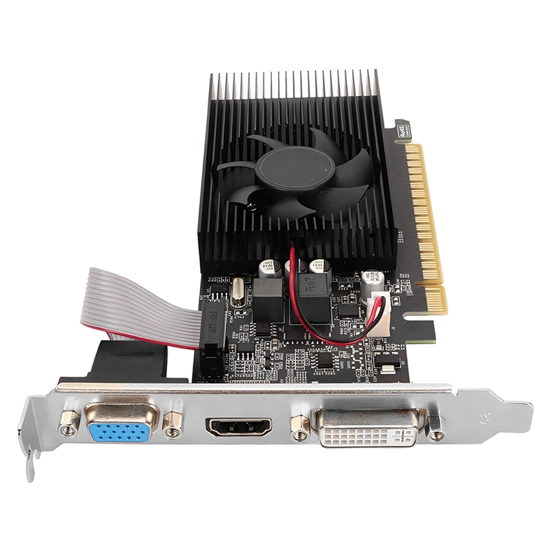 Placa de Vídeo Goline 4GB GeForce GT730 GDDR5 - Low Profile GT-730-4GB-D5 - Imagem 3