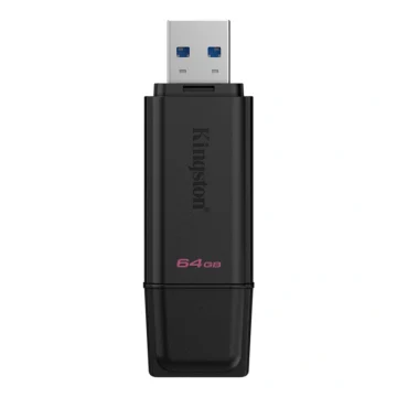 Pendrive Kingston Exodia 64GB USB 3.2 - Preto (DTXG264GB) DataTraveler Exodia