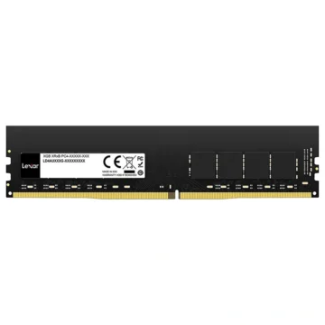 Memória RAM Lexar DDR4 16GB 3200MHz - Preto (LD4AU016G-B3200GSST) UDIMM