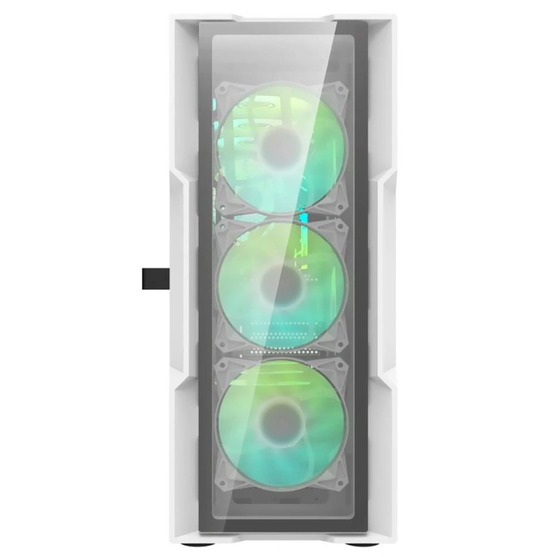 Gabinete Gamer darkFlash DK431 Glass ATX 4 Cooler ARGB - Branco - Imagem 2