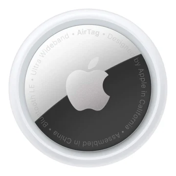 Rastreador Apple AirTag MX532LLA Bluetooth - Branco Prata