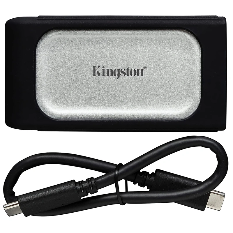 SSD Externo Kingston 500GB Portátil XS2000 - Prata Preto (SXS2000500G) - Imagem 3