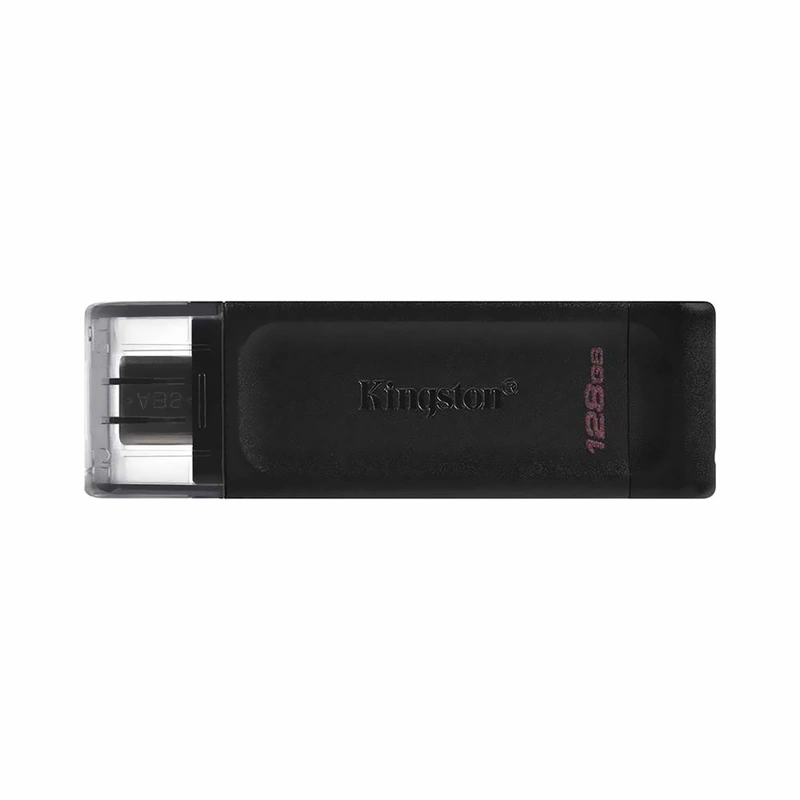 Pendrive Kingston DT70 128GB USB Type-C 3.2 - Preto USB-C 3.2 - Imagem 2