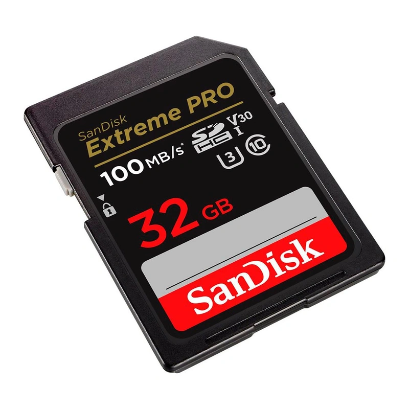 Cartão de Memória SD SanDisk Extreme Pro V30 U3 32GB 4K - SDSDXXO-032G-GN4IN - Imagem 2