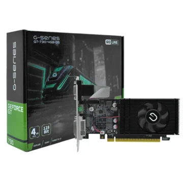 Placa de Vídeo Goline 4GB GeForce GT740 GDDR5 - Low Profile GT-740-4GB-D5