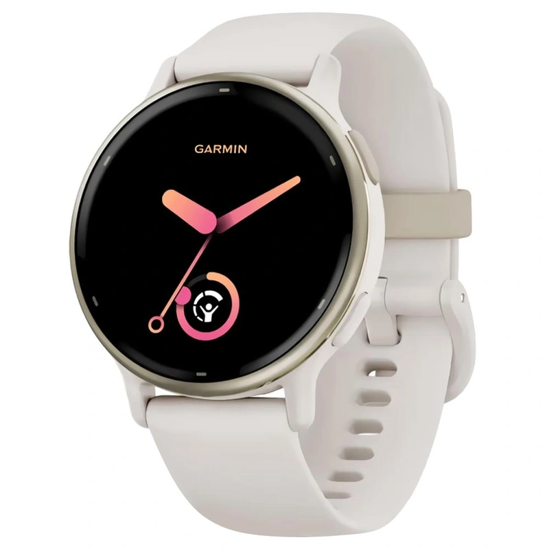 Relógio Garmin Vivoactive 5 - Ivory (010-02862-11) Wi-Fi - Bluetooth - ANT+