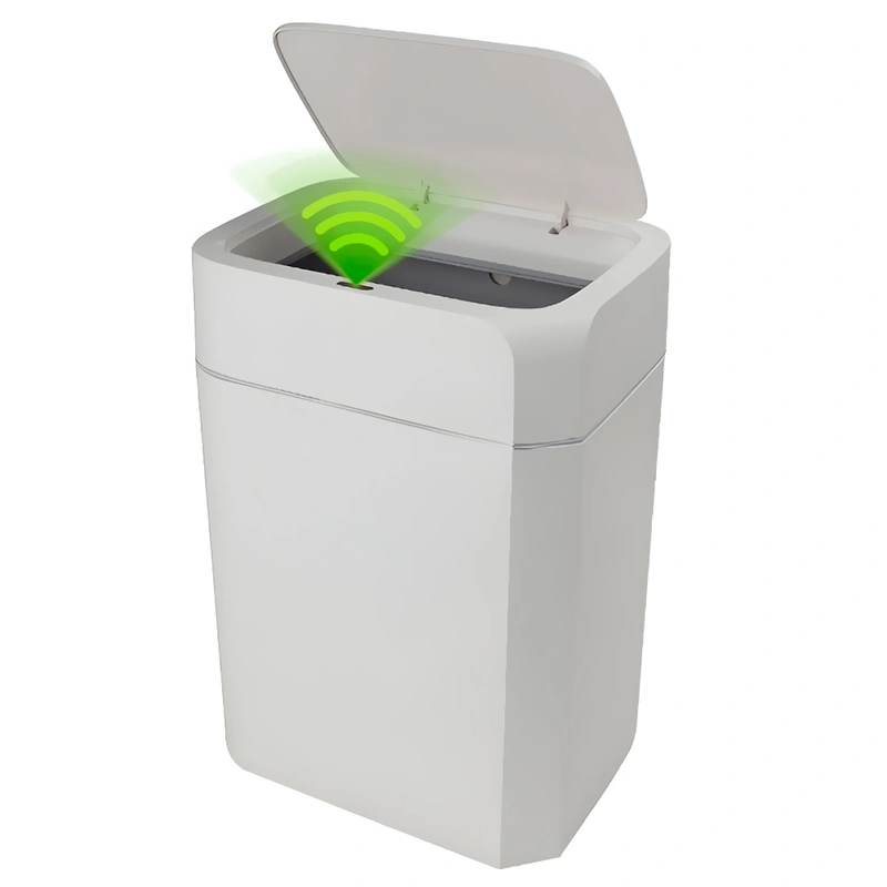 Lixeira Smart Satellite A-JA616 16L - Branco - Imagem 3