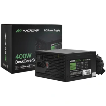 Fonte de Alimentação Macrovip MV-PS400DC Deskcore 400W ATX Não Modular