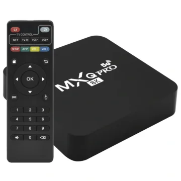TV Box MXQ Pro 5G 128GB de RAM 512GB 8K - Preto