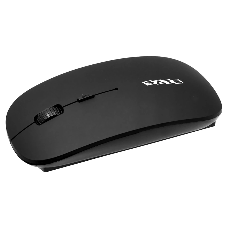 Teclado + Mouse Satellite AK-732G Wireless Espanhol - Preto Windows USB Receiver - Imagem 3