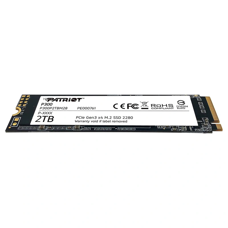 SSD Patriot M.2 2TB P300 NVMe - P300P2TBM28 PCIe Gen 3 x 4 - Imagem 2
