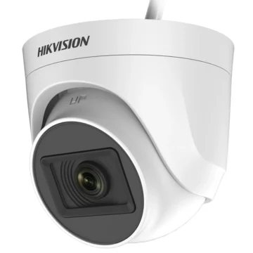 Câmera de Segurança Hikvision DS-2CE76D0T-EXIPF Turret Turbo HD Indoor 2.8MM 2MP - Branco