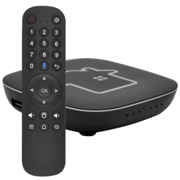 Receptor Iptv HTV H9 2GB de RAM 16GB UHD 4K - Preto Wi-Fi (2.4 - 5GHz)