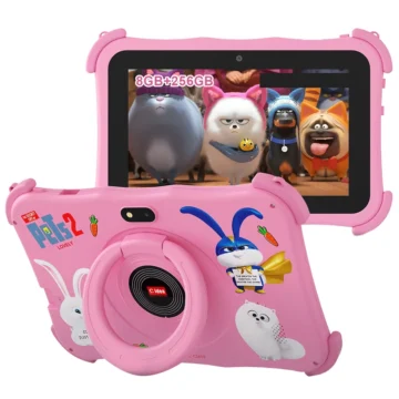 Tablet Cidea CM89 Kids 8GB de RAM 256GB Tela 7 Rosa