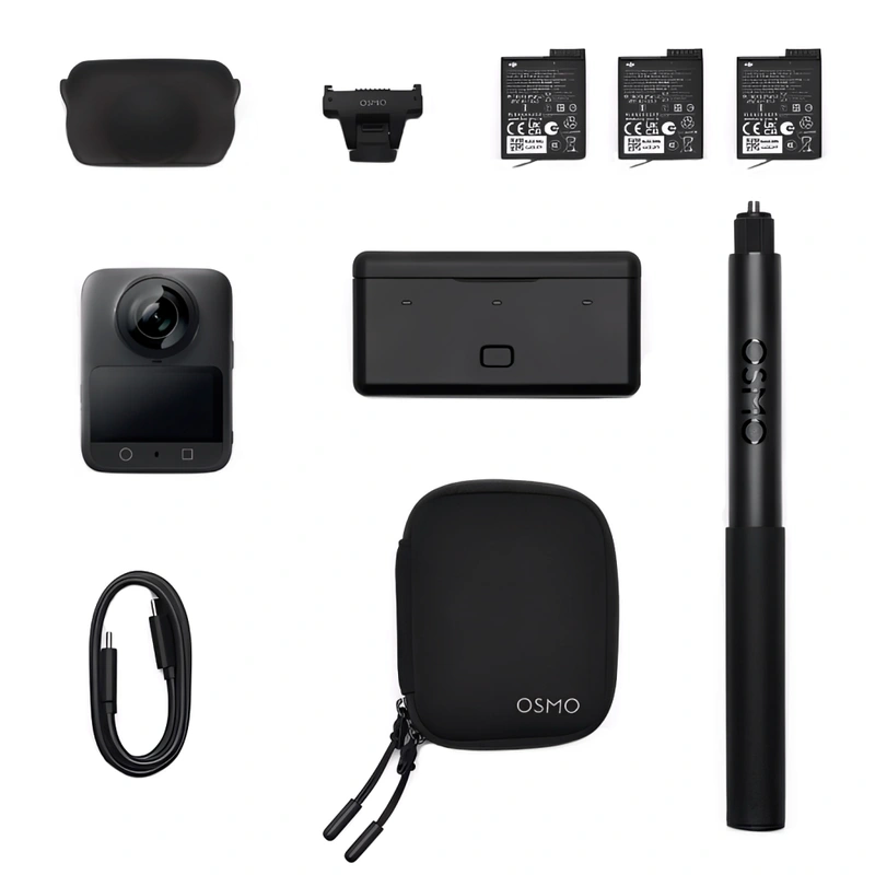 Câmera DJI Osmo 360 Adventure Combo OQ005 - Preto IP68 Wi-Fi 6 - Imagem 5