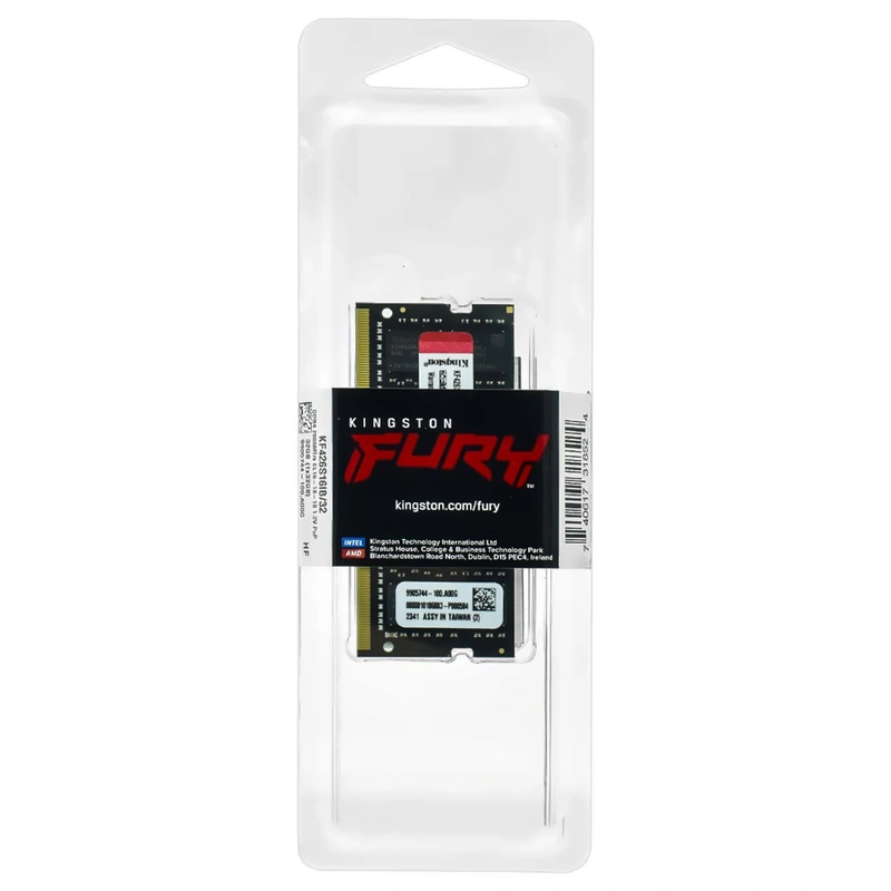 Memória RAM para Notebook Kingston Fury Impact DDR4 32GB 3200MHz - Preto (KF432S20IB32) - Imagem 3