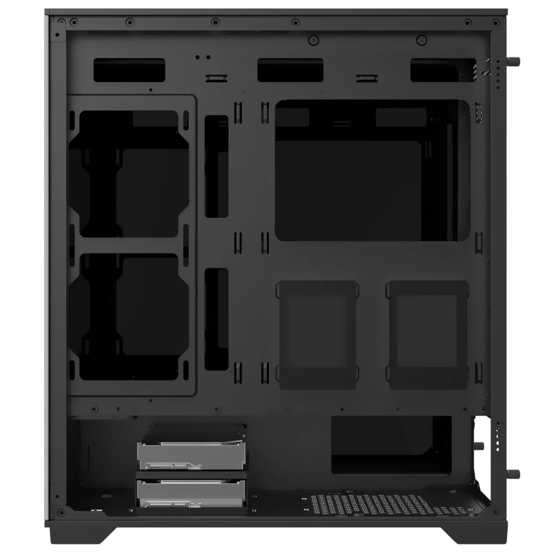Gabinete Gamer Mtek MCG-AIR01-B Mid Tower 1 Cooler RGB - Preto - Imagem 3