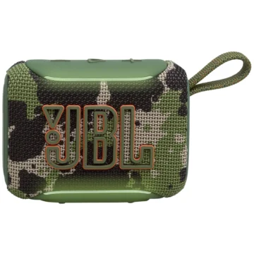 Caixa de Som JBL GO 5 Bluetooth - Camuflado Squad 4.8W IP68 JBLGO5SQUADAM