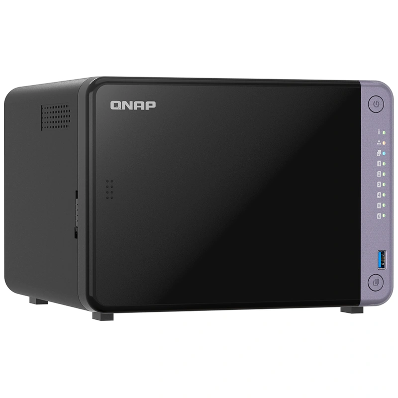 Servidor Nas Storage QNAP TS-632X Quad-Core de 2.0GHz 4GB de RAM 6 Baias USB 3.0 LAN