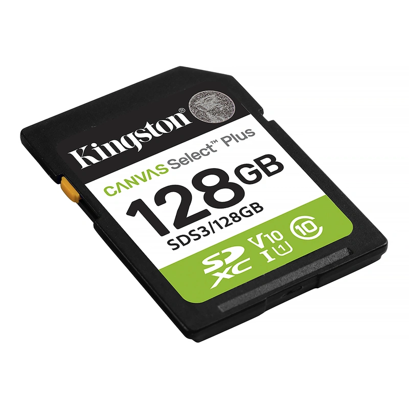 Cartão de Memória SD Kingston Canvas Select Plus C10 128GB - SDS3128GB - Imagem 2
