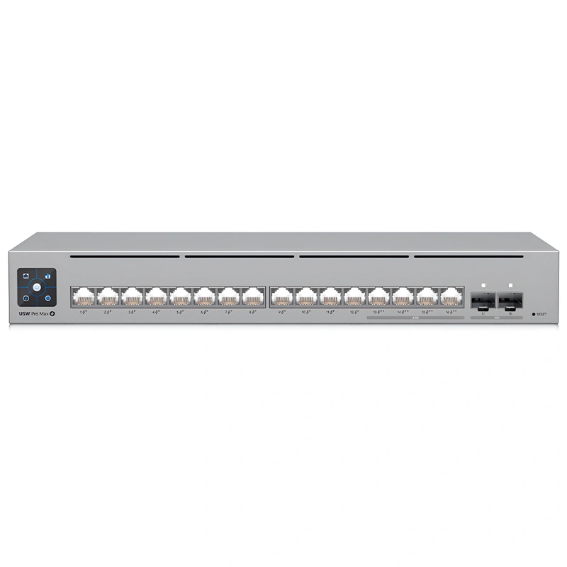 Hub Switch Ubnt USW-PRO-MAX-16-POE-BR Unifi Switch 16 Portas 180W