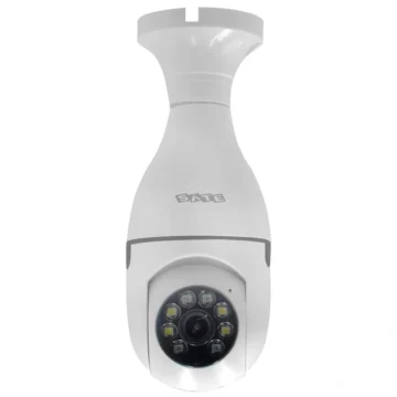 Câmera de Segurança Satellite A-CAM003 Indoor Smart Wi-Fi TF 360° - Branco