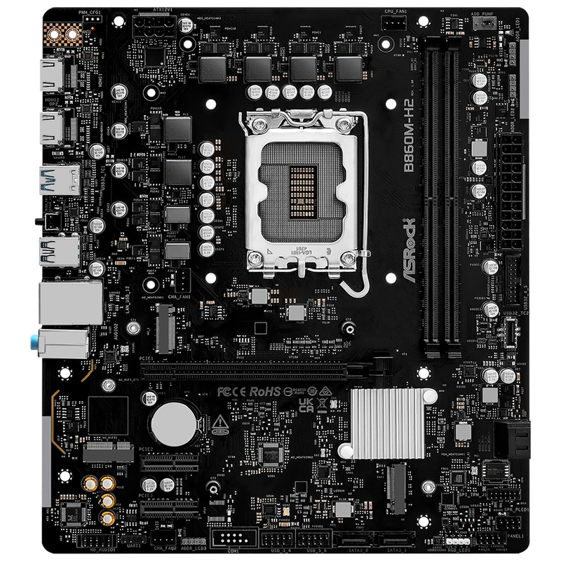 Placa Mãe ASRock B860M-H2 Socket LGA 1851 DDR5 - Imagem 3