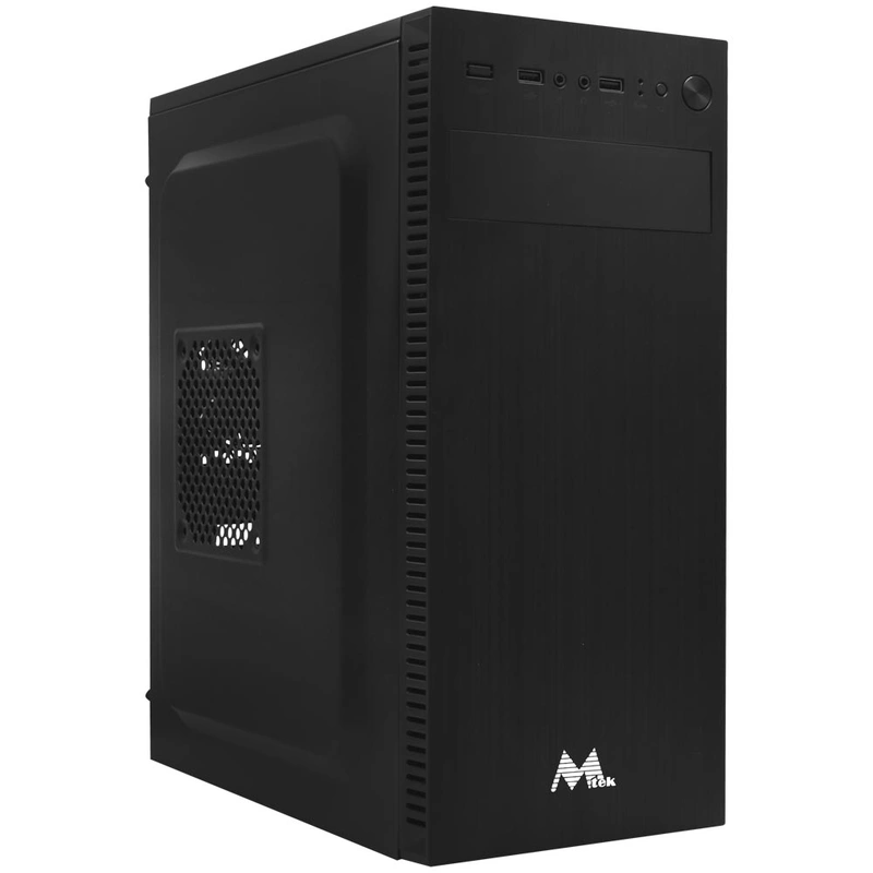 Gabinete Kit Mtek DK05 Fonte 500W Speaker Mouse Teclado Espanhol - Preto - Imagem 3