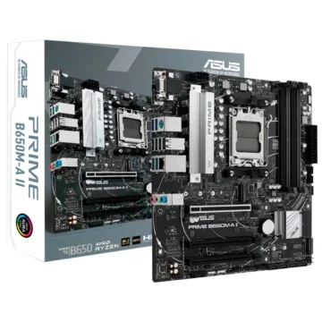 Placa Mãe ASUS Prime B650M-A II Socket AM5 VGA DDR5 AMD B650 Micro ATX